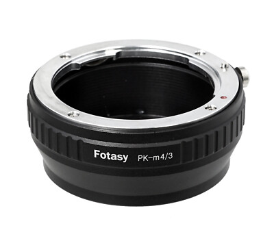Pentax PK Lens Micro 4/3 m4/3 Adapter for Olympus EM1 E-M5 E-M10 Mark III II IV