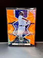 2022 Panini Mosaic Prizm Orange #61 Kyle Lewis Seattle Baseball 