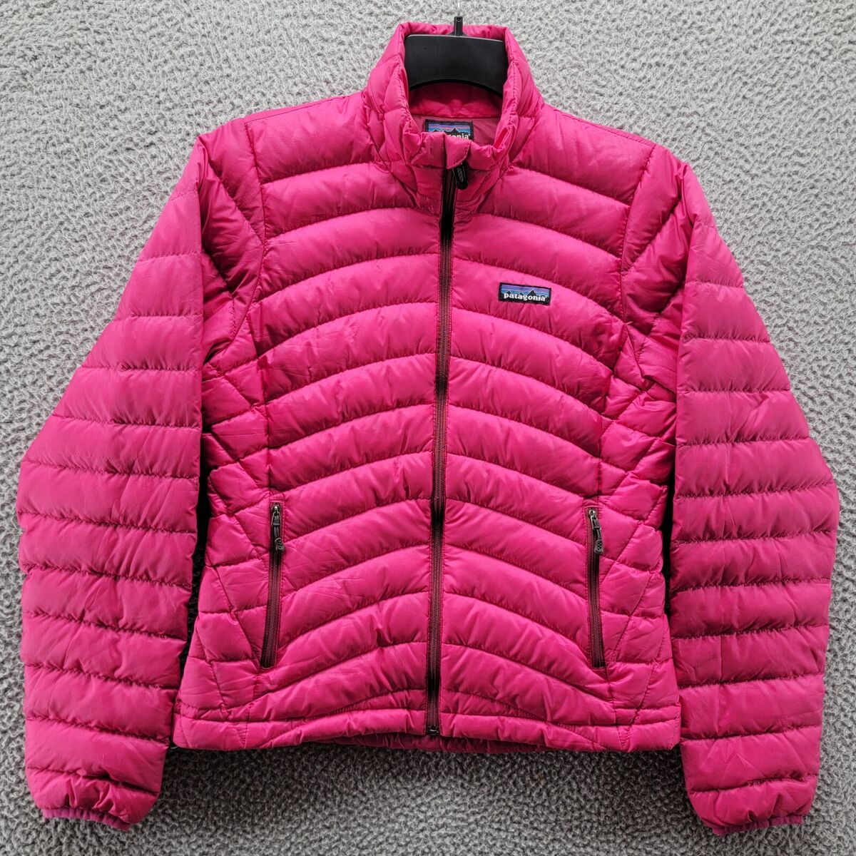 Patagonia Down Puffer Packable Jacket Women's Coat Pink Full Patagonia Down Puffer Packable Jacket Women's Coat Pink Full