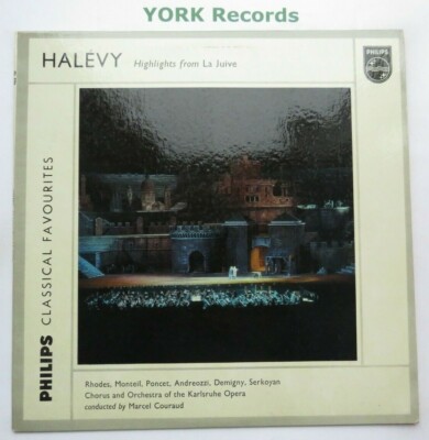 GL 5756 - HALEVY - La Juive highlights RHODES / MONTEIL / PONCET - Ex LP Record