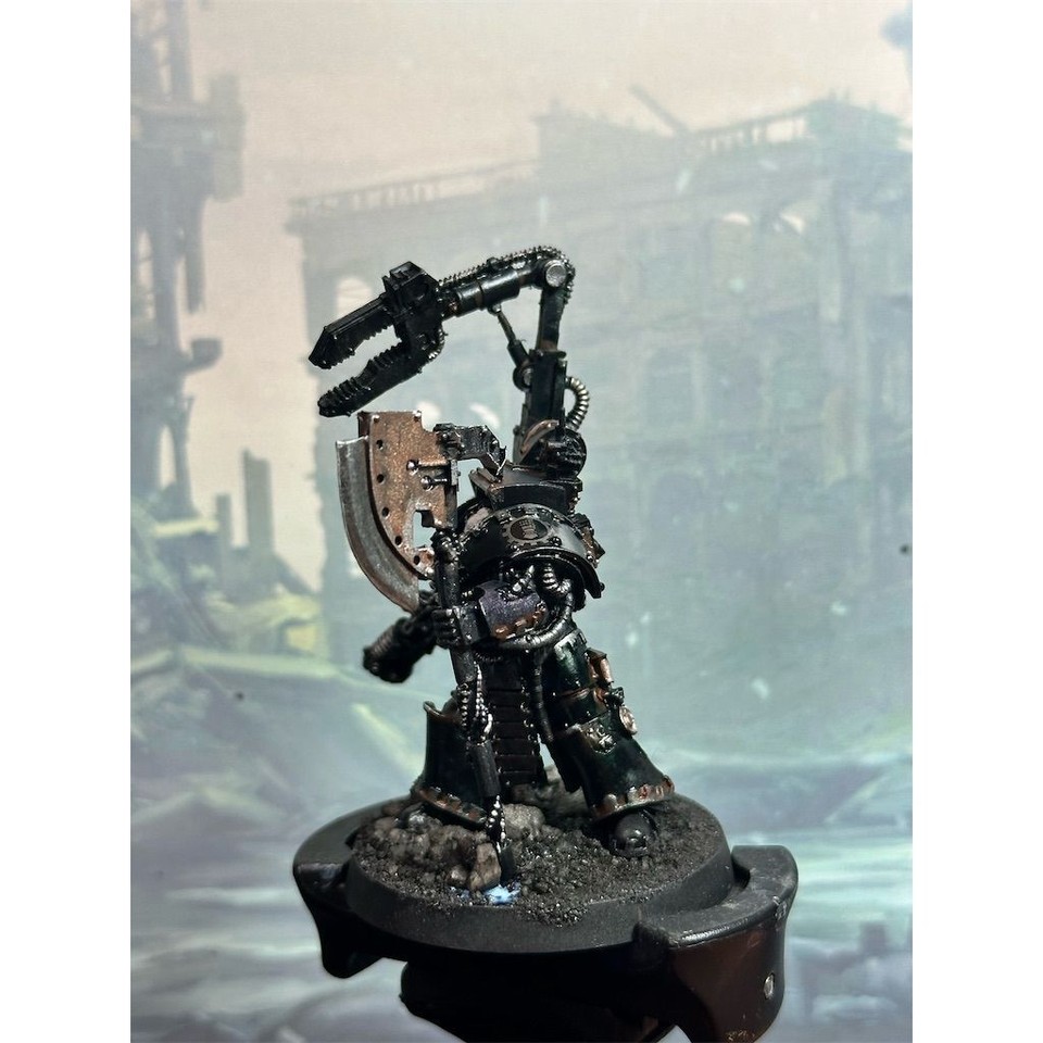 Warhammer 30k World Iron Father Iron Hands Legion Painted