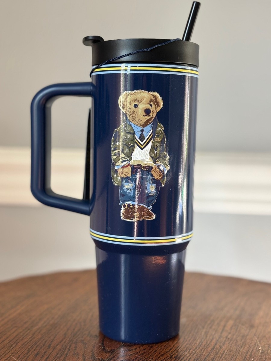 Polo Ralph Lauren ステンレス水筒 17 oz RALPH LAUREN Limited Edition Polo Holiday Bear Water Bottle