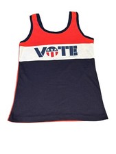 Vintage 1971  Vote  Tank Top From Sears, Size Med