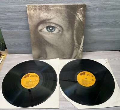 Johnny Winter Before the Storm 2LP VG+ Gatefold Blues Hard Rock 1973 Janus - Image 1 of 4