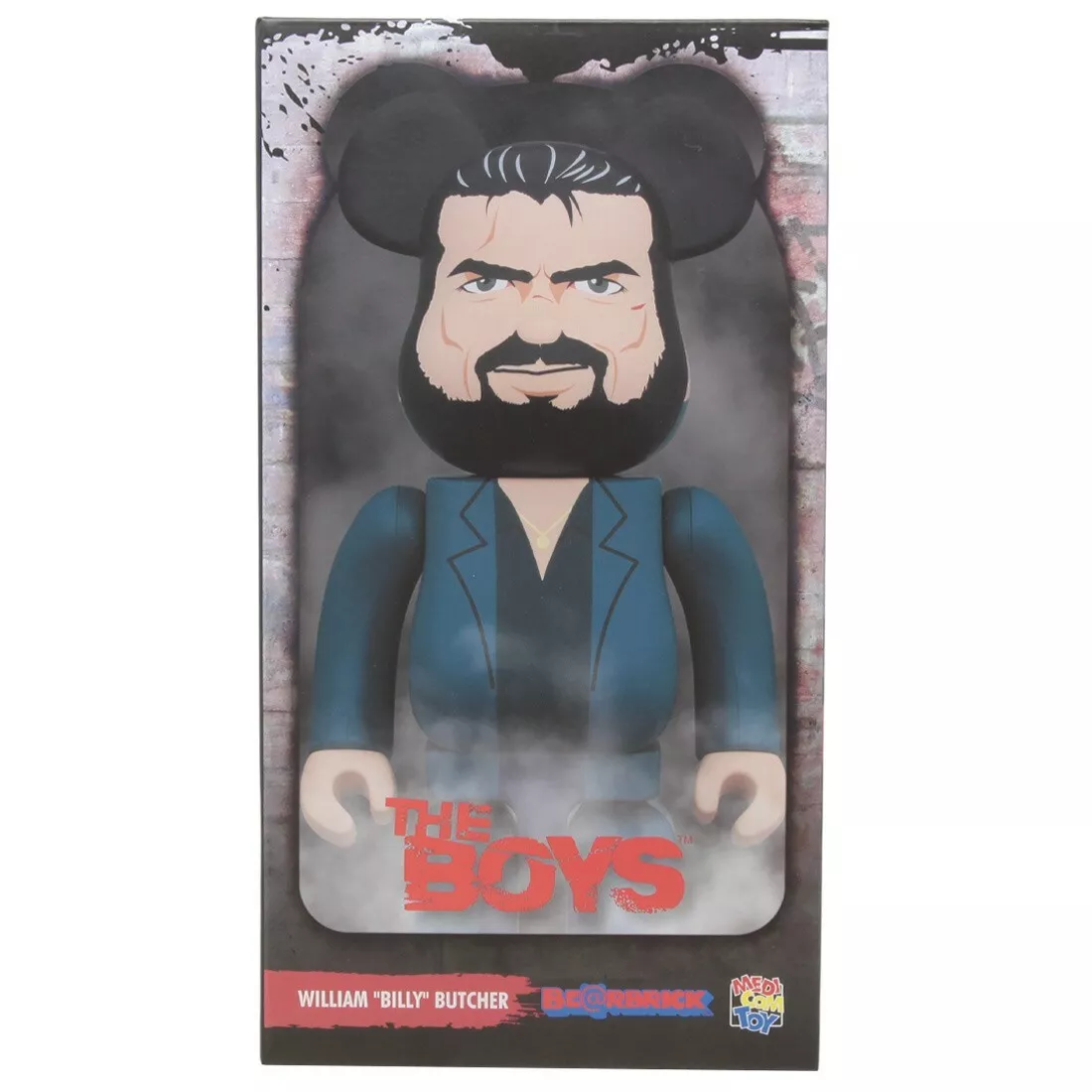 Medicom BE＠RBRICK The Boys Billy Butcher 400% Bearbrick Figure | eBay