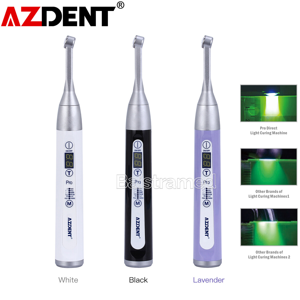 1 Secondo Luce Di Polimerizzazione 2500mW/cm² 10W Wireless LED Luce Di - Foto 2