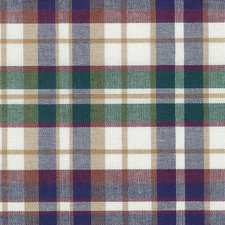 Longaberger Oval Laundry Basket Woven Traditions Plaid Fabric Liner Only New