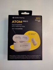 Audien Hearing Atom Pro 2 Rechargeable OTC Hearing Aids