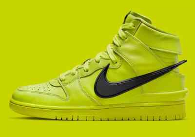 Size 10.5 - AMBUSH x Nike Dunk High Flash Lime for sale online | eBay