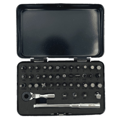 VIM Tools 42 Piece Nano Bit Set - 5/8 Inch OAL