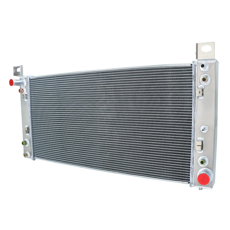 For 1999-2013 Chevrolet Silverado 2500/Suburban 1500 Aluminum 4-Row Radiator Foto 4 de 4