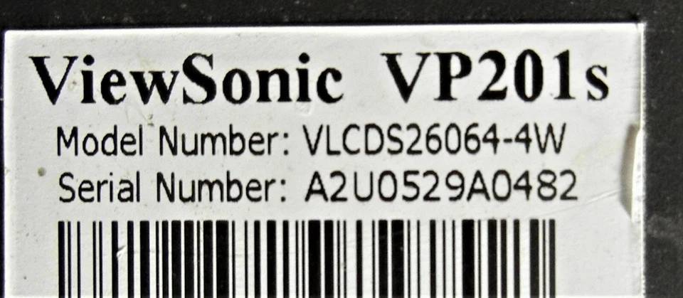 ViewSonic  VP201s Monitor Main Board Only - Image 3 of 4