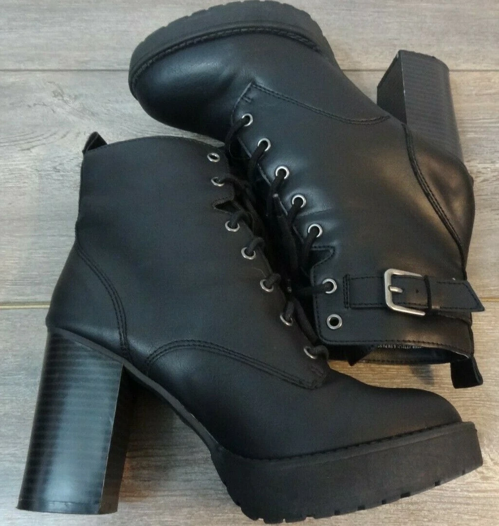 Madden girl veera outlet velvet combat boot