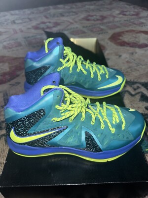 Size 11 - Nike LeBron 10 P.S. Elite Sport Turquoise