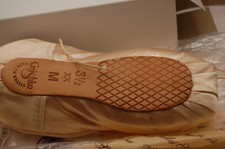 NIB Nikolay Suffolk Ulanova Ballet Pointe Shoes 3.5 2X XX Med Shank Not Re