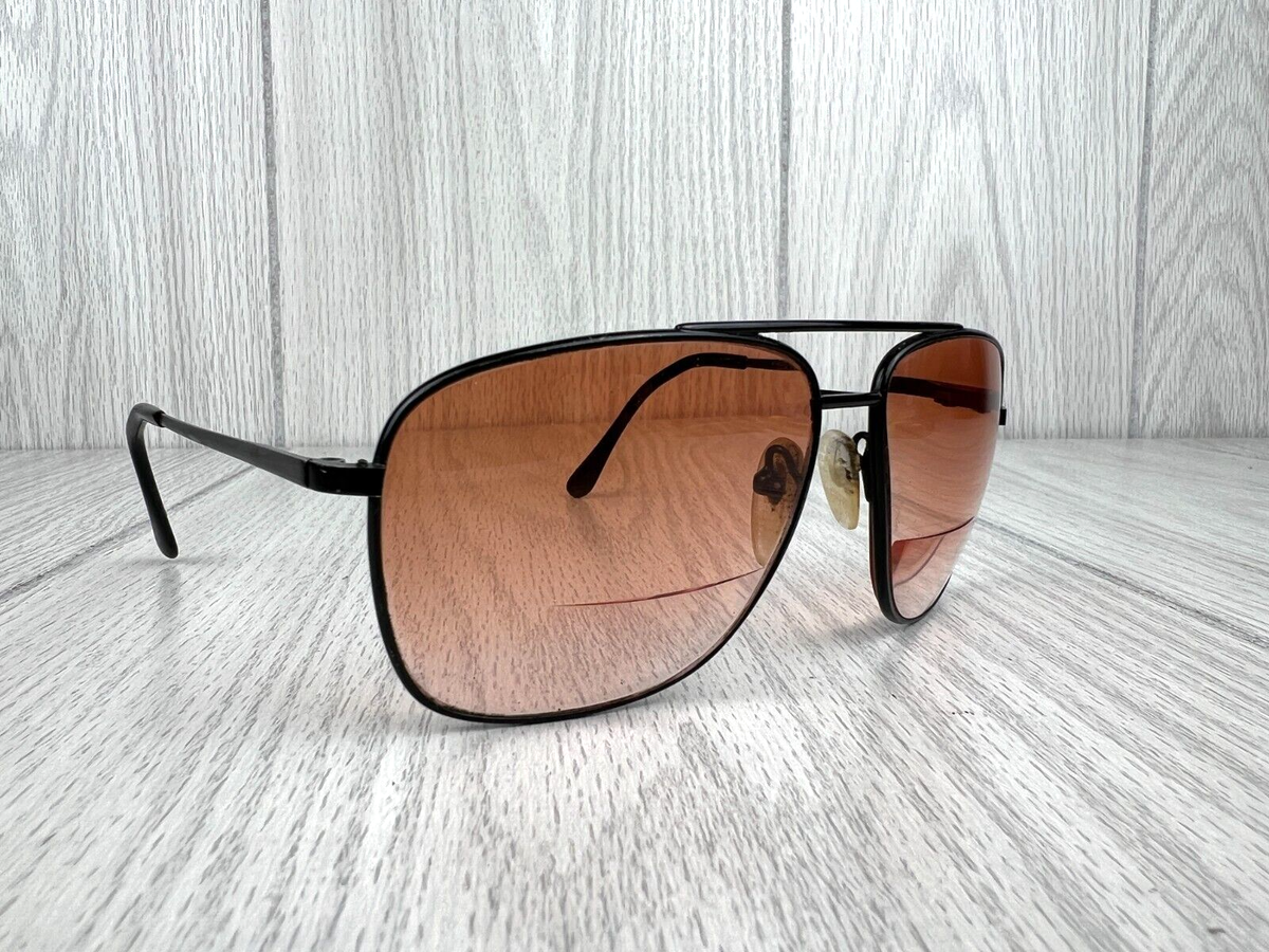 Vtg Serengeti Drivers 524 Aviator Black Explorer Sunglass