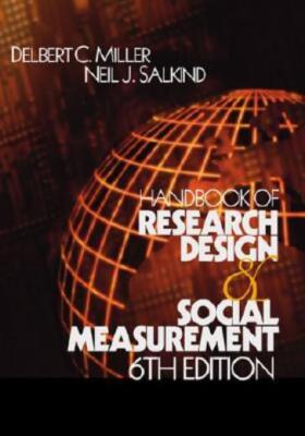 Handbook Of Research Design And Social Measurement