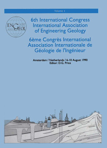 6th international congress International Association of Engineering Geology, ...