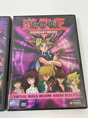 Lot/Set of 2 - DVD Yu-Gi-Oh Vol. 4 & 15 Yugioh Anime Show Series