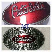Peterbilt Belt Buckles both different design buckles set