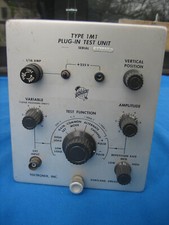 vintage Tektronix Type 1M1 plug-in test unit ...
