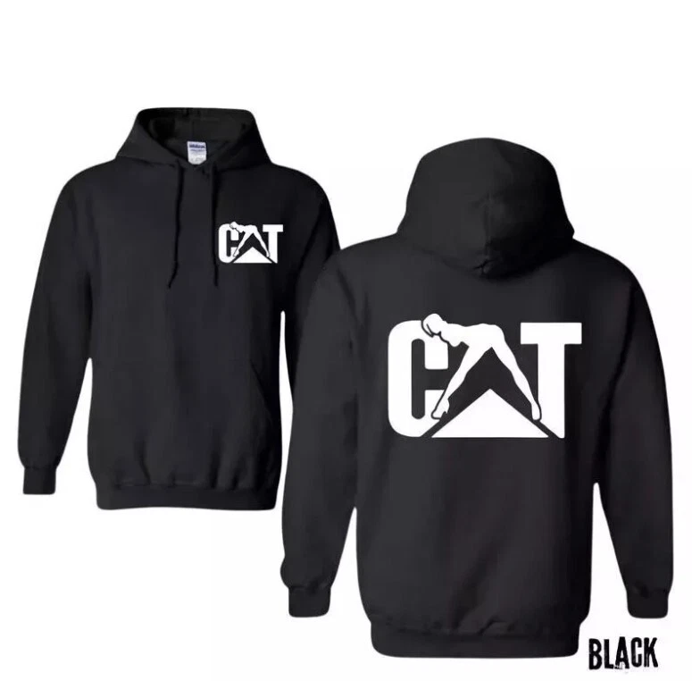 Cat With Woman Shirt, Casual Lady Cat Hoodie