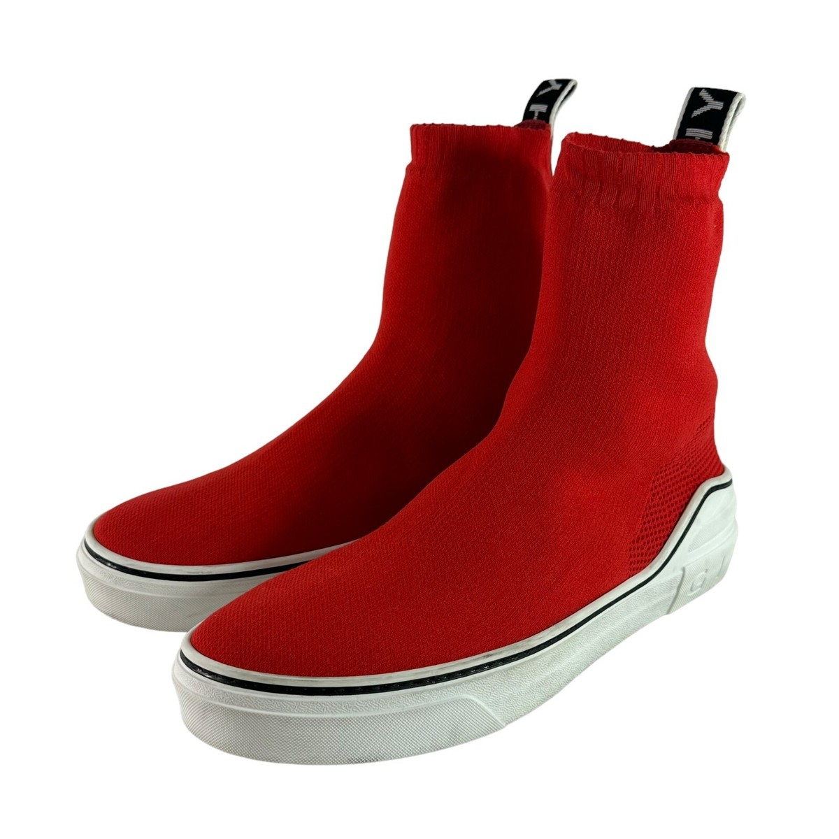 GIVENCHY Red George V Stretch Sock Knit Women display picture 1