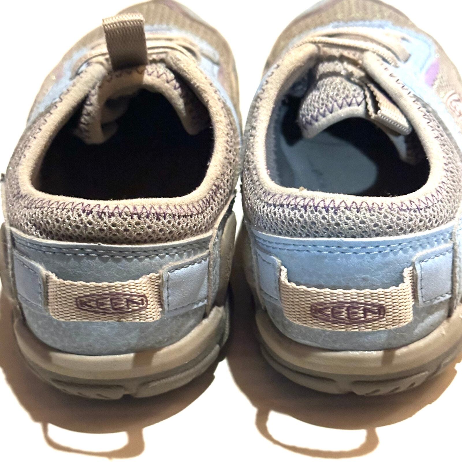 Scarpe da tennis Keen slip on escursionismo gioco bambina taglia 13