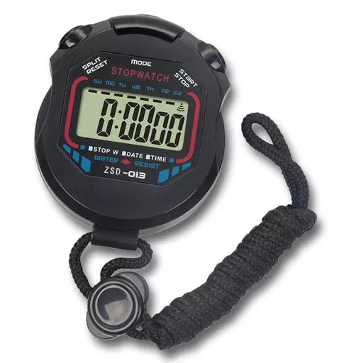 Digital Handheld Sports Stopwatch Stop Watch Timer Alarm Counter