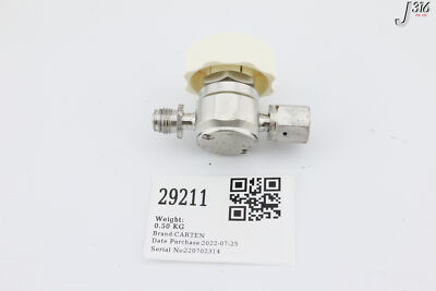 29211 CARTEN ULTRA-HIGH PURITY DIAPHRAGM VALVE SPDS 375 | eBay