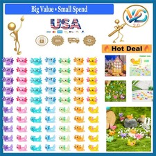 70 Pcs Mini Resin Axolotl Figures Toy Cute Aquarium Garden Decor 7 Colors