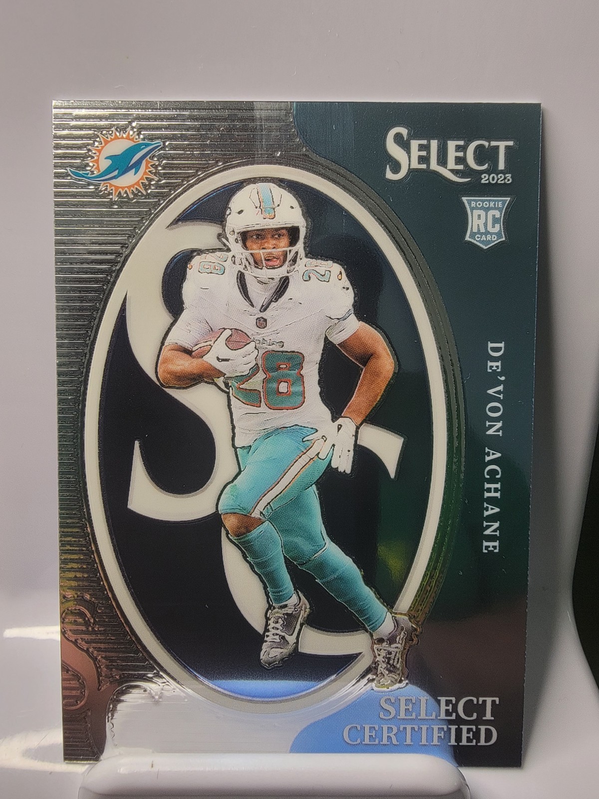2023 Panini Select - Select Certified Rookies De'Von Achane #CRO-DAC (RC)