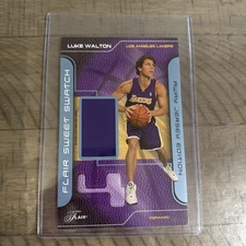 LUKE WALTON 2003-04 Flair SWEET SWATCH GAME JERSEY JUMBO  Lakers #SSOA-LW