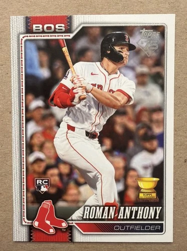 2026 Topps Series 1 Roman Anthony Rookie Card #189 Boston Red Sox