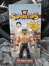 WWE Superstars Series 14 The Great Muta Figure Black (CHASE) Unpunched