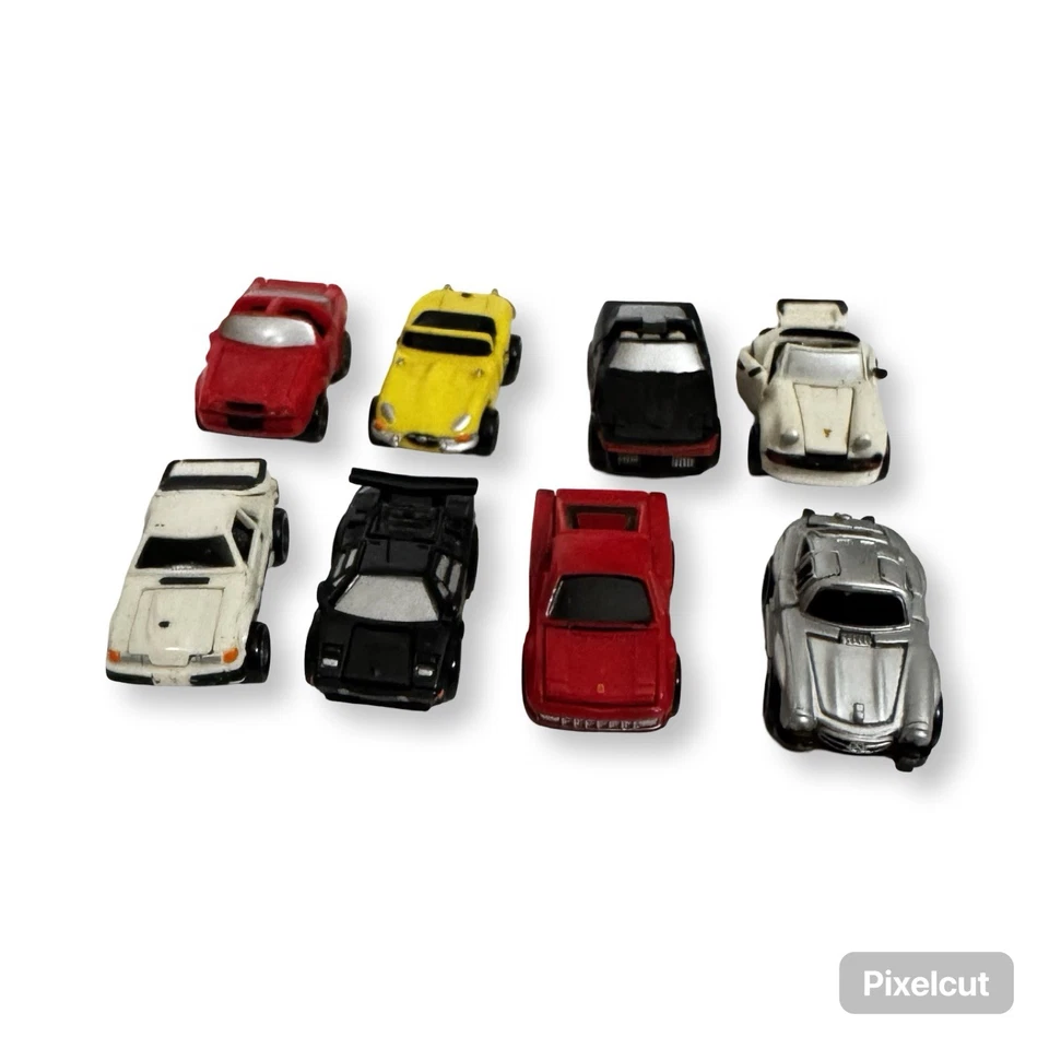 Lote De 8 Coches De Colección Micro Máquinas De Lujo Completo Años 80 Galoob Usado En Excelente Condición RARO Foto 2 de 4