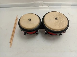 Toca Player's Series Red Bongos with Sticks Thailand