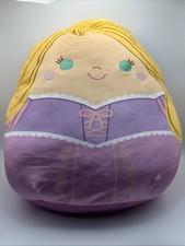 Squishmallows Disney Rapunzel Tangled Princess Plush 2021 Kellytoy w/tag