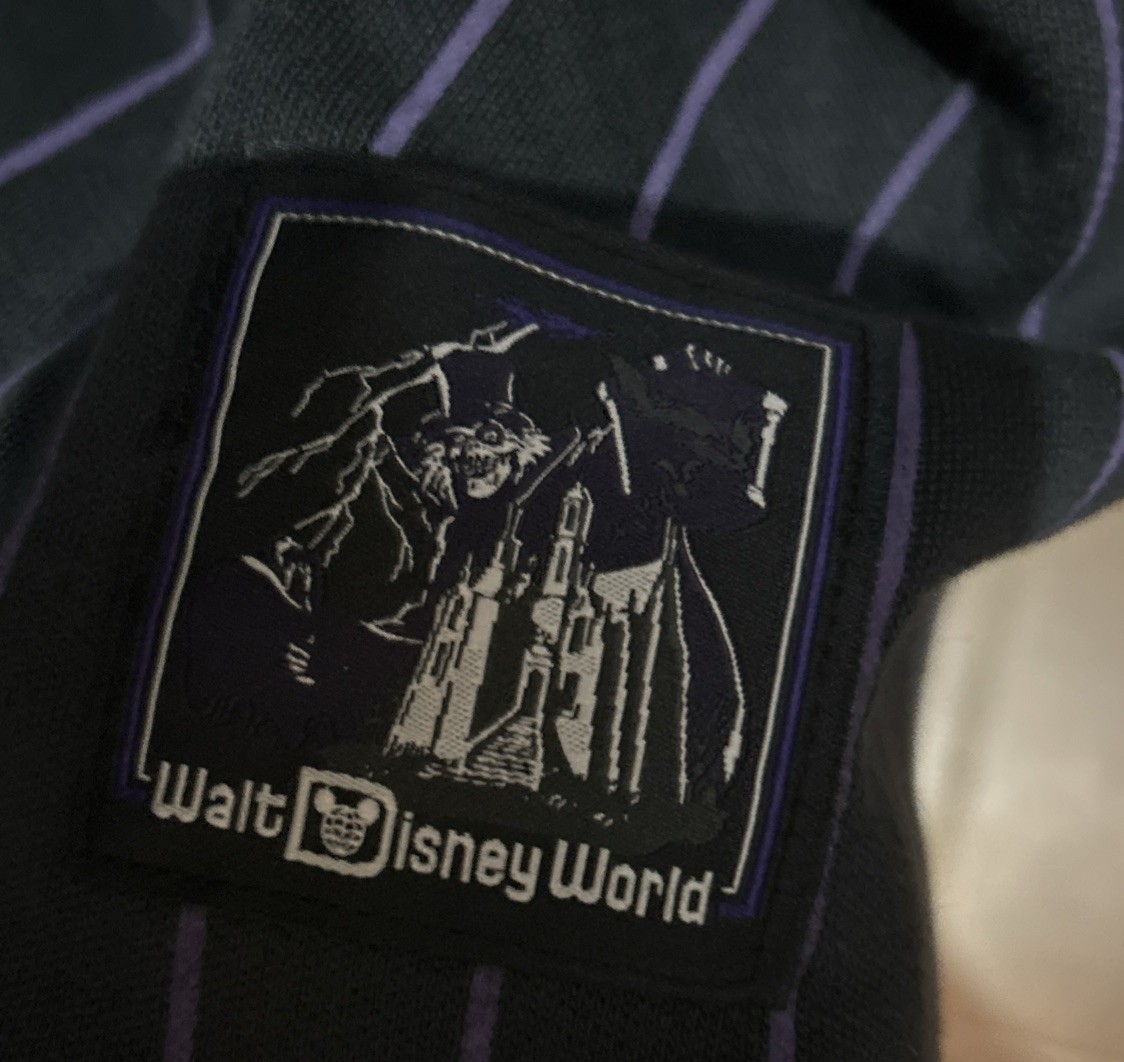 Disney Parks Haunted Mansion Baseball Jersey Adult XL NWT - 999