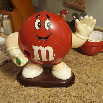 M&M's Red Character Advertising Figure Original 1991 Candy & Nuts