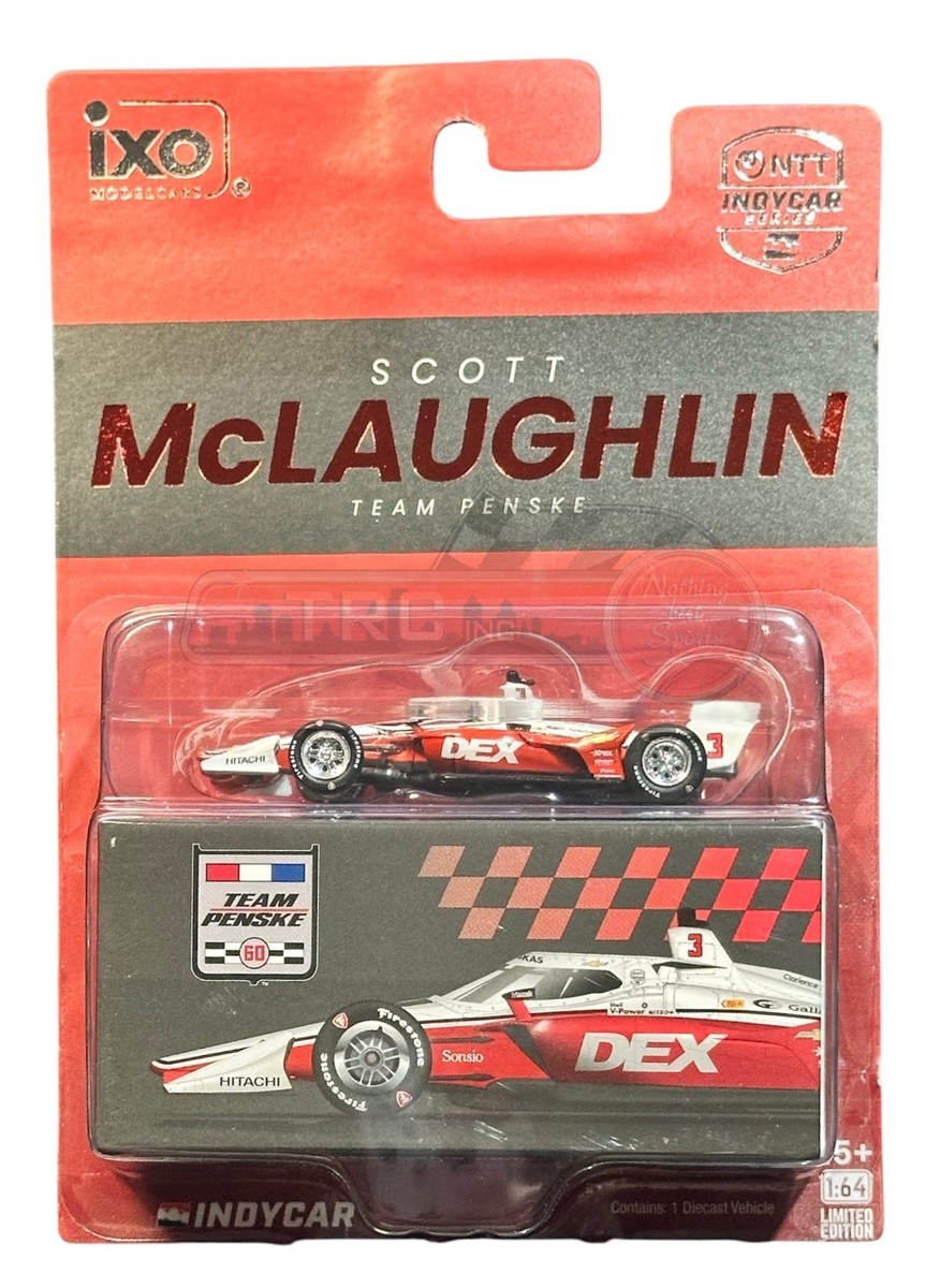 Scott McLaughlin 2026 IXO America 1/64 #3 Dex/Team Penske NTT Indy