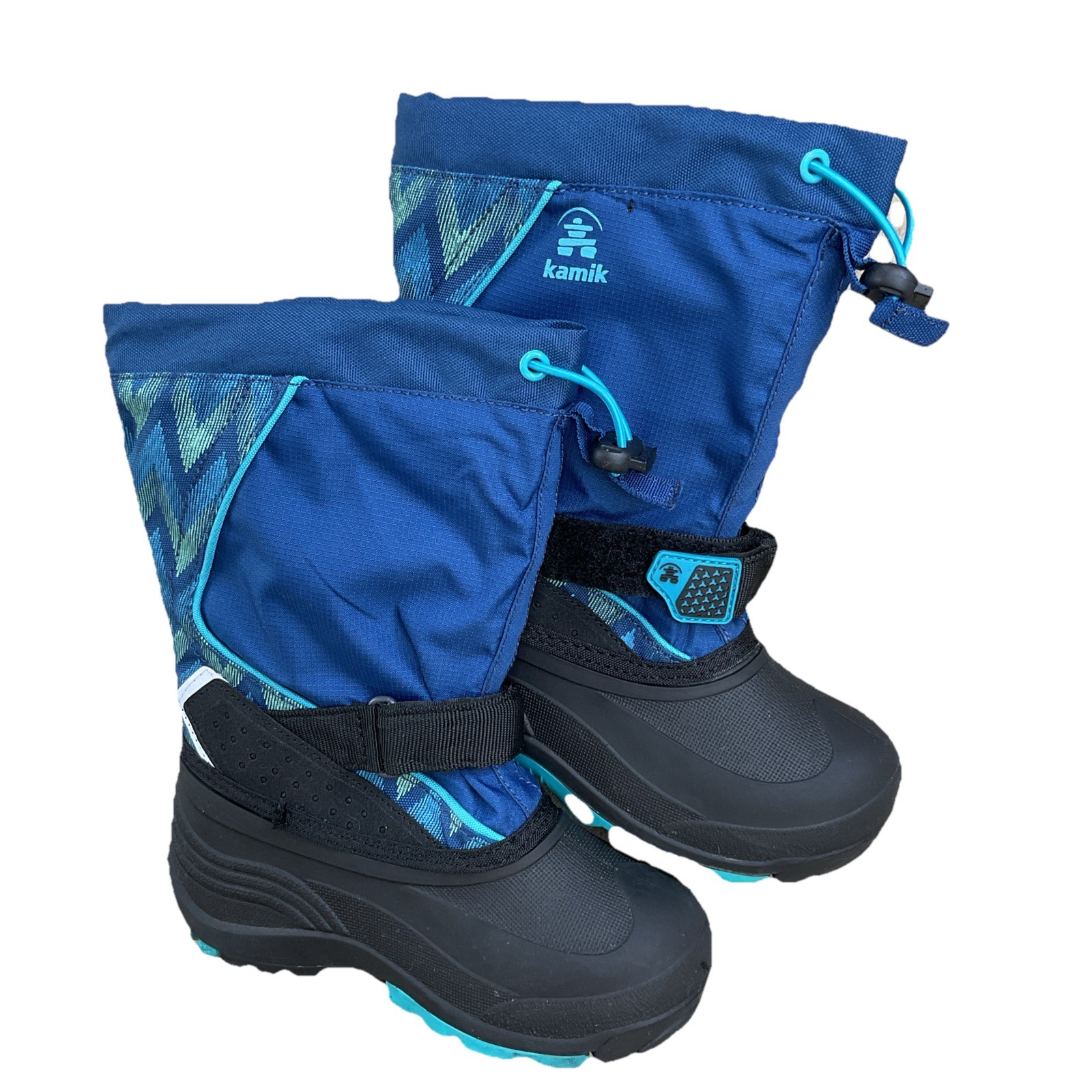 Kamik Kids Boots Kids Size 13 Snowfall Waterproof Insulated Snow Winter Black