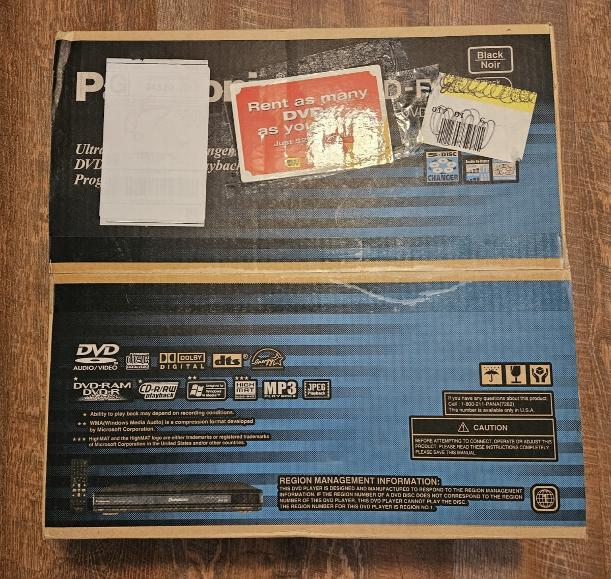 Panasonic DVD-F65 DVD Player for sale online | eBay