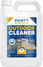 Monty Miracle| Outdoor Cleaner- 3 in 1- Fast/Powerful/Effective- 5L