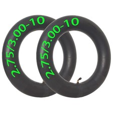 2-Pcs 2.75/3.00-10 Inner Tube 3.00-10 2.50x10 80/100-10 2.75-10 Dirt Bike