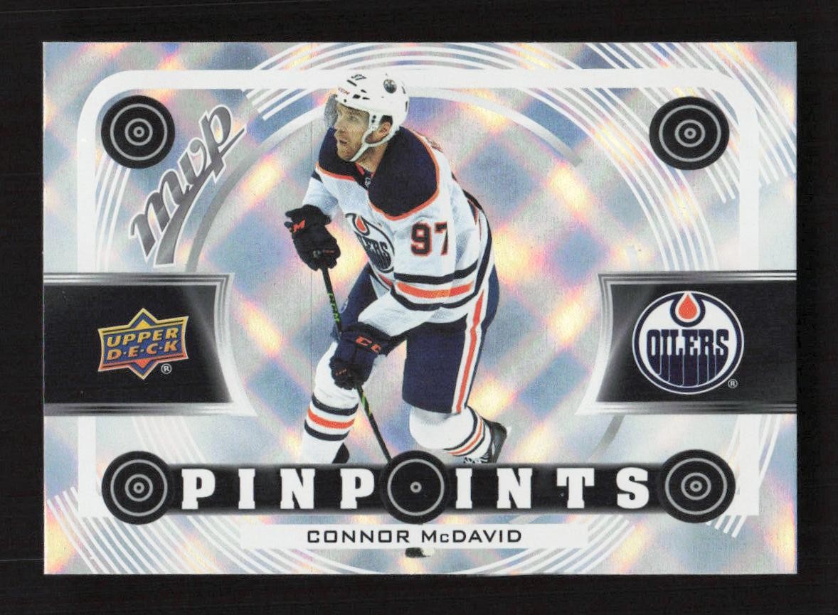 Connor McDavid 2022-23 Upper Deck MVP Pinpoints #PP-25