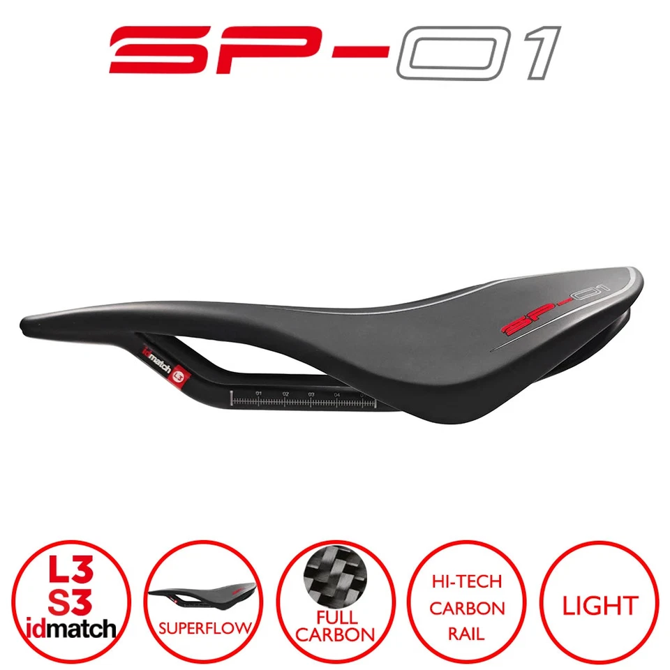 BOOST Carbon Fiber Saddle Super Light MTB Road Bike Saddles 245*130/140mm - Image 3 of 4