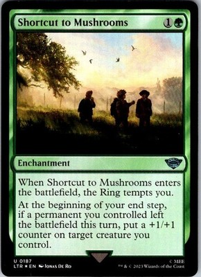Magic | LTR | Shortcut to Mushrooms | 187 | Foil | NM