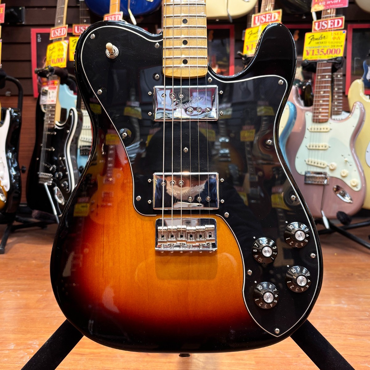 Fender Mexico Vintera70's Telecaster Deluxe Used Maple Sunburst w