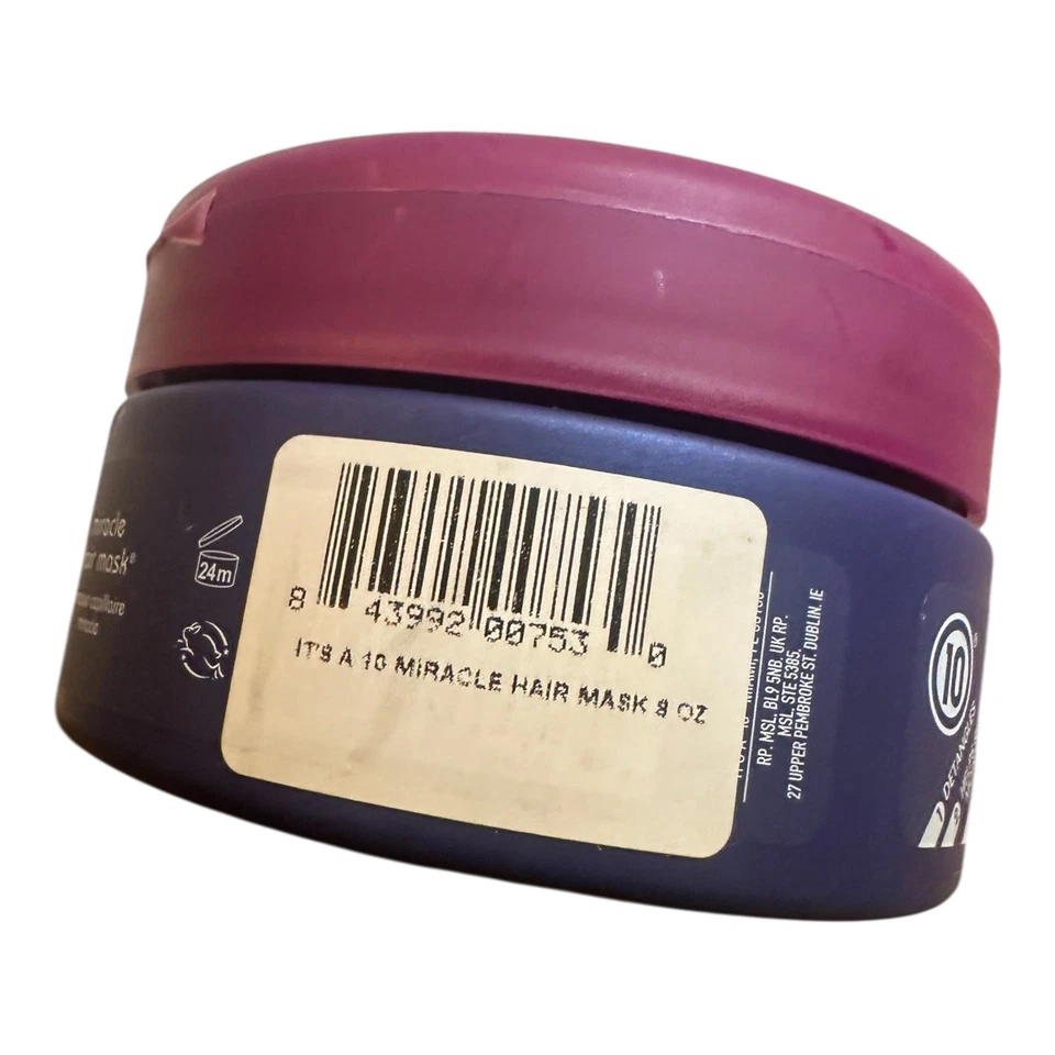 It’s a 10 Miracle Hair Mask 8oz Deep Conditioner New Sealed Volume Discount - Image 3 of 4